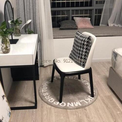 Nordic dressing stool makeup stool modern dressing table stool simple makeup chair bedroom net red ins small stool