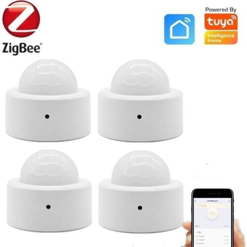 Zigbee3.0 Smart Human Body Sensor Wireless Body Movement PIR Motion Sensor Gateway Required Tyua/Smart Life Remote Control