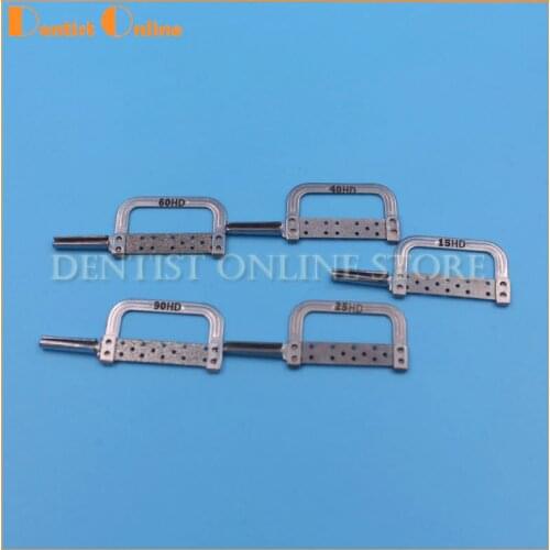 Dental IPR Strips Holes Type Metal Automatic Strips for Dental Orthodontic Treatment 5 Sizes for Dental Orthodontic Treatment