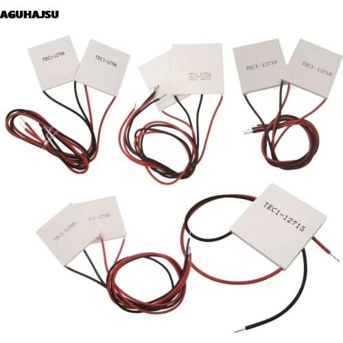 TEC1-12705 Thermoelectric Cooler Peltier TEC1-12706 TEC1-12709 TEC1-12710 TEC1-12715 40*40MM 12V Peltier Elemente Module