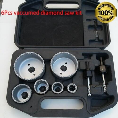 Vaccumed diamond saw for hole for marble granite brick and tiles glass process at good price and export quailty