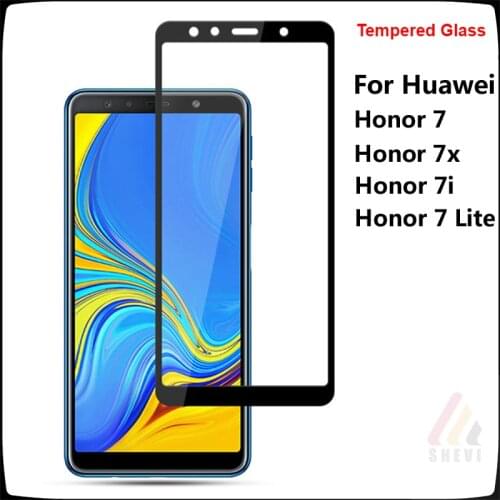 Tempered Glass For Huawei Honor 7 7i 7 Lite 7X Full Protective Screen Protector for Huawei Honor 7 Glass