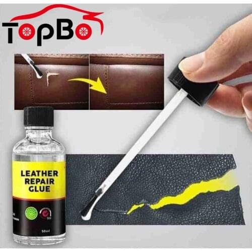 Car Leather Repair Liquid Auto Seat Maintenance Leather Care Glue Rubber Leather Gel Sofa Car Leather Adhesive Glue Care Tool