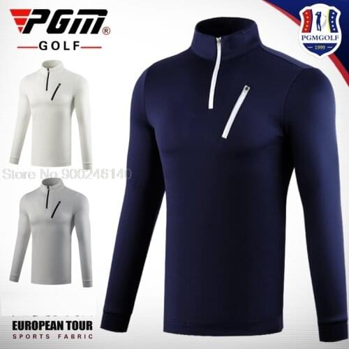 2020 Pgm Golf Shirt Spring Autumn Full Sleeve T-Shirts Golf Trainning Sweater Keep Warm Windproof Sportswear Tops M-XXL
