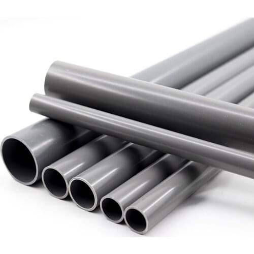 NuoNuoWell Plastic Outer diameter 20mm 25mm 32mm Plastic PVC Pipe 50cm length Water Pipe Garden Irrigation Tube