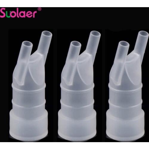3PCS Adult Child Nose Tube For Inhaler Set Compressor Nebulizer Accessories Universal Inhaler Nebulizer Nosepiece Household