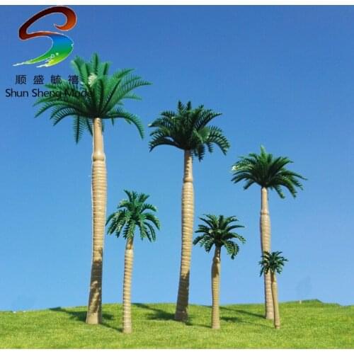 50pcs/lot Model Tree Park Street scenery Layout Garden Bench OO scale Models & Building Toy