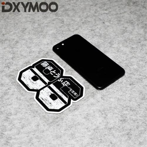 Car Styling Vinyl Decals HF JDM 86 Motorbike Helmet Phone Stickers for AE86