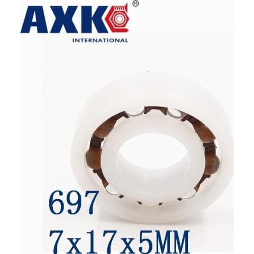 Axk 697 Pom (10pcs) Plastic Ball Bearings 7x17x5mm Glass Balls 7*17*5mm
