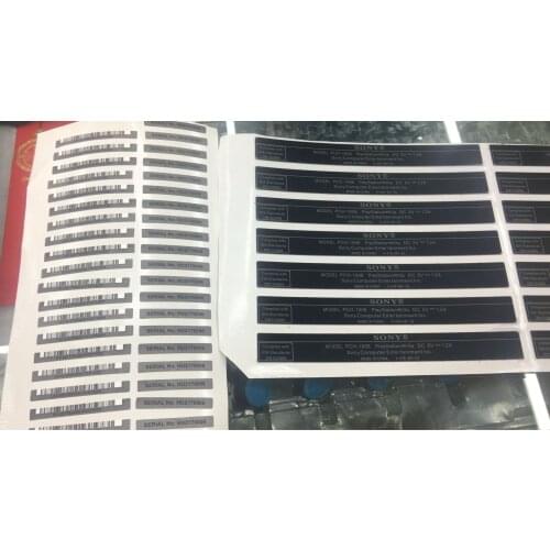 Touchpad Shell Case Label stickers for Psvita 1000 PSV 1XXX Console back Cover Sticker