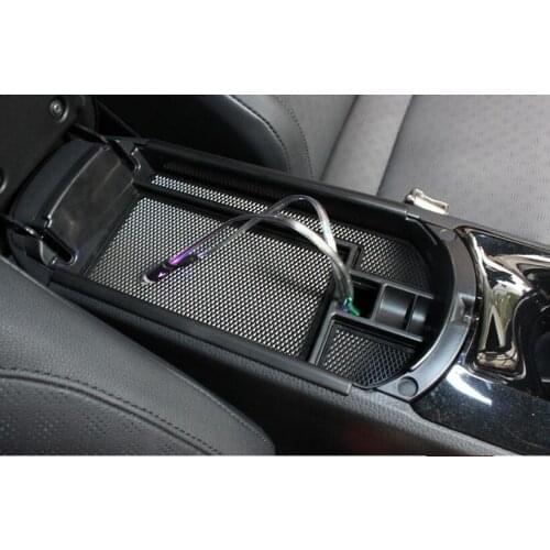 For Toyota C-HR 2016 2017 Plastic Car-styling Storage Center Armrest Storage Box Glove Box Tray Storage Box car accessories