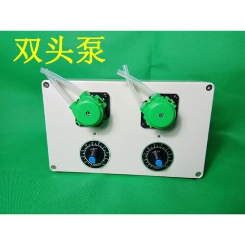 Double-head Multi-head Independent Speed Electric Peristaltic Pump Laboratory Self-priming Pump Household Circulating Pump Mute