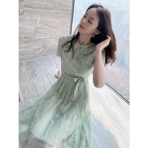 Зеленые летние платья GUUZYUVIZ China At AliExpress