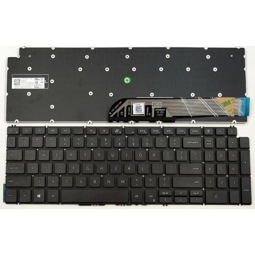 New For Dell Inspiron 15 77590 5584 5590 5593 5594 5598 Series Laptop Keyboard US Black