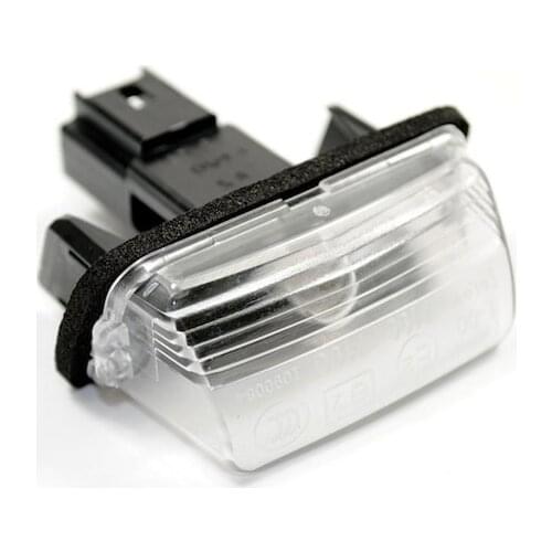 Peugeot 206,207,406,307,308,5008,Partner,Citroen C3,C4,C5,Picasso,Berlingo,DS4, xsara, Toyota Auris Plate Lighting Lamp 6340 A3