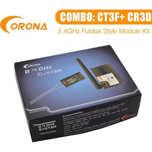Corona 2.4GHz Radio Control CT3F RF Module &CR3D receiver (V2 DSSS)