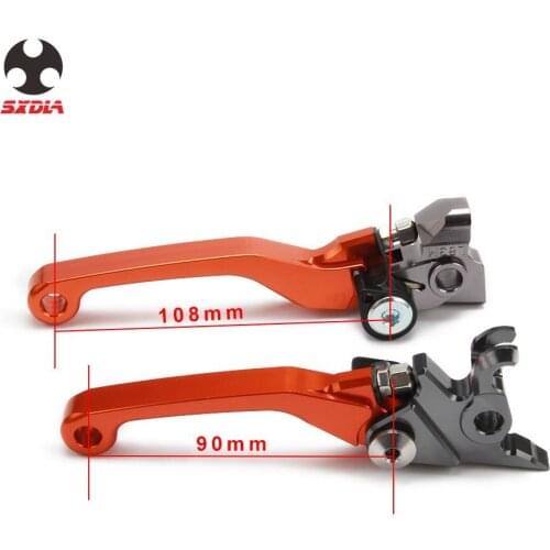 For Ktm SX SXF XC XCF XCW XCFW EXC EXCR SMR 250 350 400 450 500 505 525 Brake Handle CNC Motorcycle Clutch Brake Lever Handle