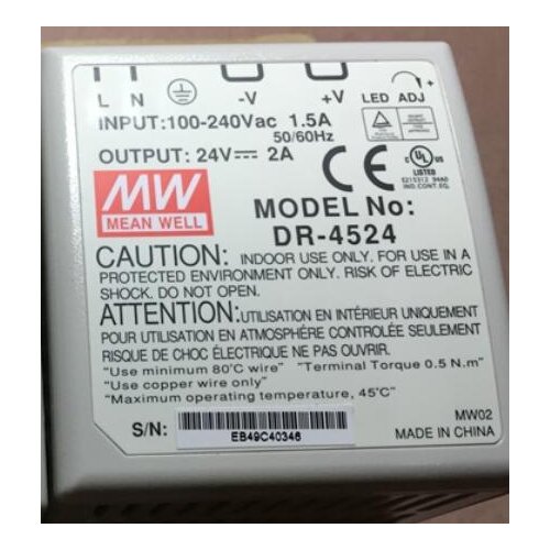 Brand new original DR-4524 45W 24V2A authentic