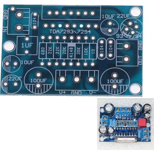 TDA7293/TDA7294 Mono Channel Amplifier Board Circuit PCB Bare Board Amplifier Board J11 19 Dropship High Quality