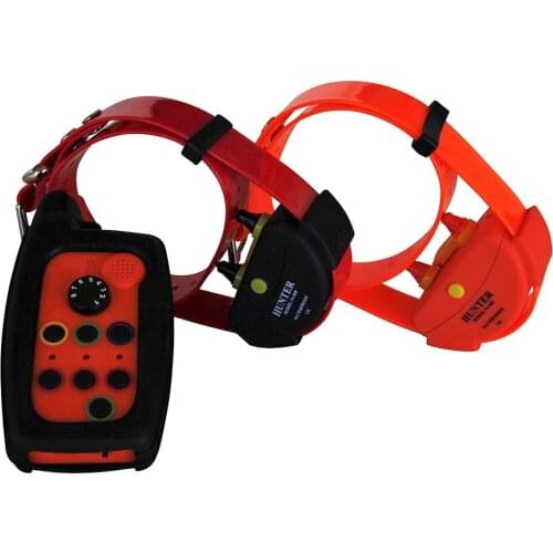 WATERPROOF DOG TRAINING COLLAR RANGE UP TO 2000 METERS FOR 2 DOGS