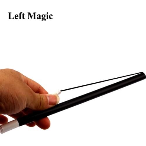 "5 Pcs Rising Magic Wand Magic Tricks Professional Cane Vanishing Silk Cane Magic Props Close Up Illusion G8242