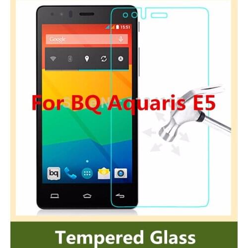 0.26mm Front LCD Explosion-proof LCD Tempered Glass Film for BQ Aquaris E5/ E5 4G Screen Protector pelicula de vidro Guard