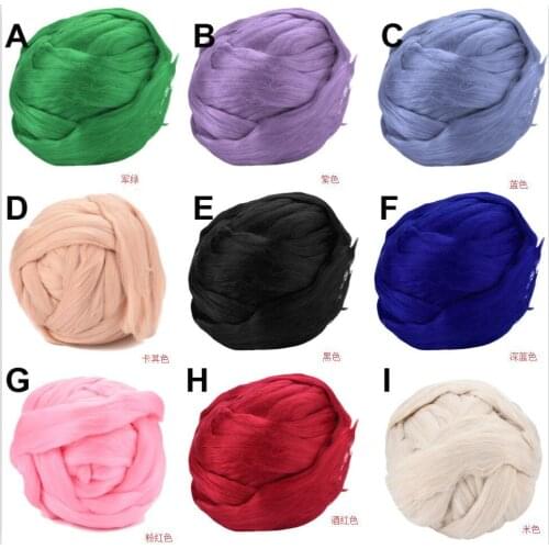 1pcs 500G 8CM DIY Thick Wool Super Coarse Thread Hand-woven Blanket Yarn 31 Colors For Home Handmade Knitting Supplies