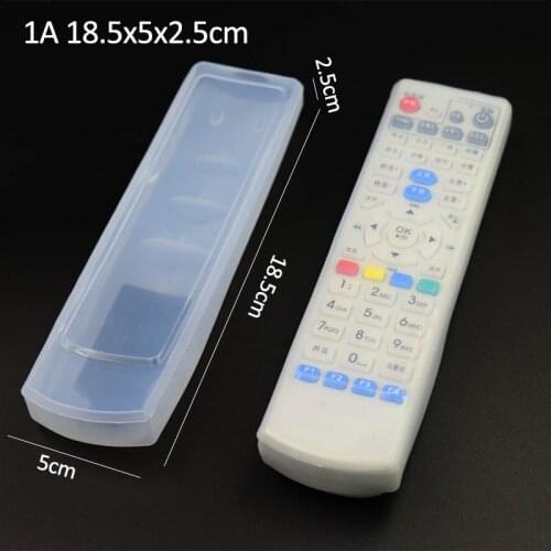 22 Size Portable TV Remote Control Cover Air Condition Control Case Protective Storage Bag Dust Protect Waterproof Clear