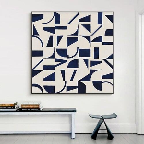 Abstract Contemporary Art Canvas Painting Large Posters and Prints Nordic Style Wall Art Picture for Living Room Home Decoration