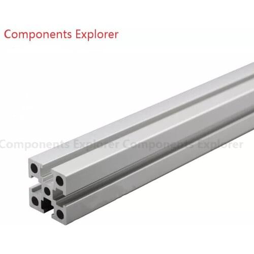 Arbitrary Cutting 1000mm 3030GW Aluminum Extrusion Profile,Silvery Color