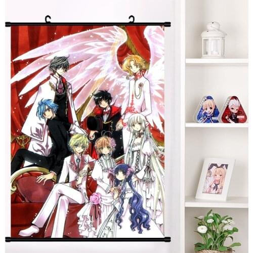 Anime Cardcaptor Sakur KINOMOTO Sakur Wall Scroll Mural Poster Wall Hanging Poster Otaku Home Decor Collection dropshipping
