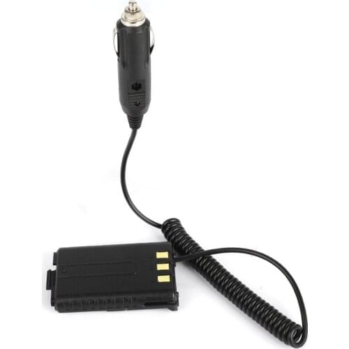 Baofeng Battery Eliminator Car Charger for Portable Radio UV-5R UV-5RE UV-5RA Two Way Radio 12-24V Walkie Talkie Accessories