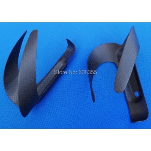 Carbon Matt Cycling MTB Mountain Road bike bicycle water Bottle cage - 2 Pcs Cages WBC5