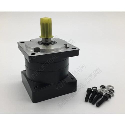 Cheap! Ratio 5:1 Nema34 86mm Planetary Gearbox Speed Reducer Shaft 14mm Carbon steel Gear for Stepper Motor