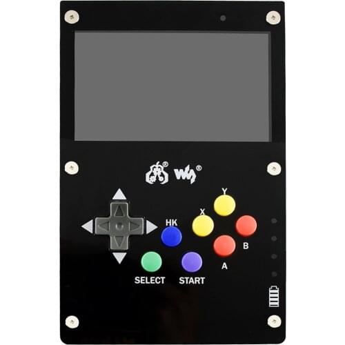 GamePi43 Acce, US version ,RPi Pocket Game Machine Accessories Package ,4.3-inch screen onboard speaker and headphone jack