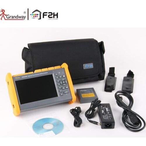[GRANDWAY PROFESSIONAL!]F2H 1310/1550nm 40/38 dB Built-in VFL & Power meter & Laser source SM Optical Fiber OTDR Tester FC/UPC