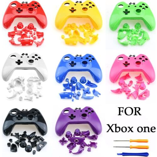 Game Controller Hard Case Replacement Full Gamepad Shell And Buttons Mod Kit Components Controller Cover Housing For Xbox one