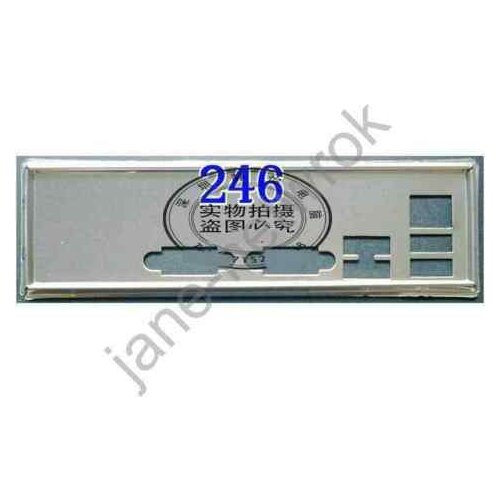 IO I/O Shield Bracket for T168 T468 G6 11011208 SUP3420