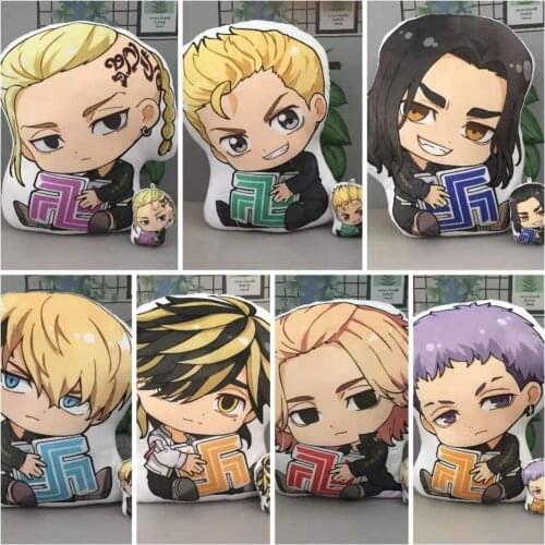 Anime Tokyo Revengers Super soft Stuffed Plush pillow cushions Toy Gift
