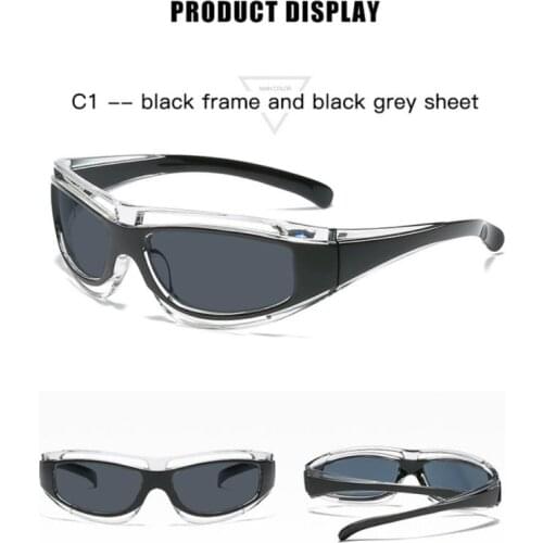 Fashion Sunglasses Full Frame Riding Glasses Double Frame Personalized Glasses Vintage Goggles Cycling Outdoor Accessories