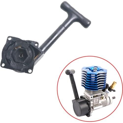 RC Car Pull Starter Recoil Start for 1/10 HSP R025 R020 16 18 21 RC Nitro Vertex VX Engine