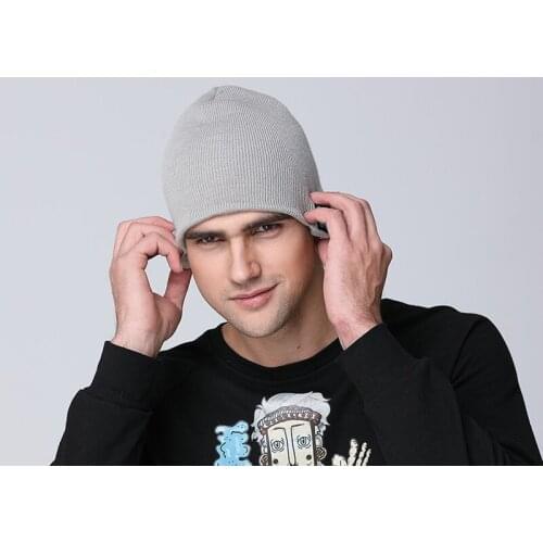 New Wireless Bluetooth Knitted Beanie Hat Support Music Phone Call Function Men Hat Suitable For Outdoor Use Comfort Cap For Men