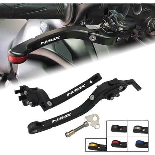 N-MAX logo Folding Parking Levers For YAMAHA nmax155 NMAX 150 125 155 2015-2018 2019 2020 Brake Clutch Levers N-MAX155 150 Parts