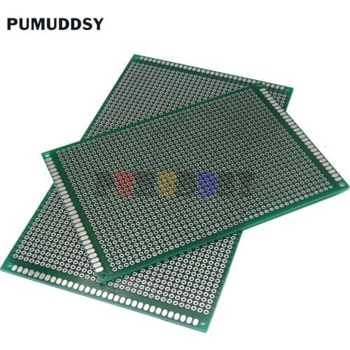 1pcs Electronic 8x12cm 9x15cm PCB Board Diy Universal Printed Circuit Board Double Side Prototyping PCB For 8*12 9*15CM
