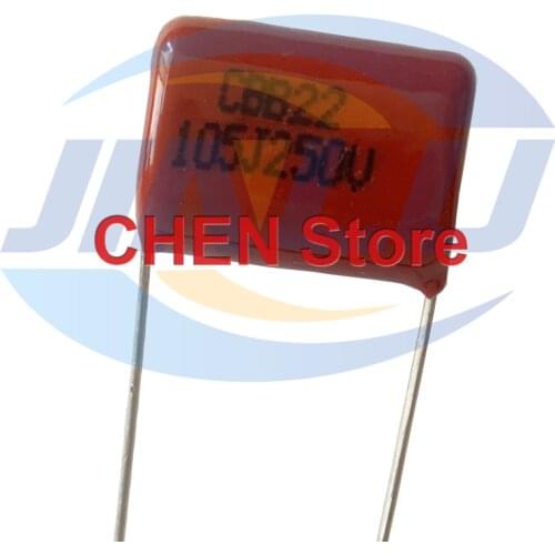 10pcs CBB 15mm Metal film capacitor CAP 250V 400V 100NF 150NF 220NF 330NF 470NF 680NF 820NF 1UF 1.5UF 2.2UF 2UF 0.1UF 0.22UF P15
