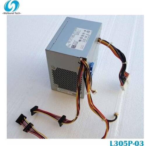 100% working power supply For L305P-03 F305P-00 H305P-02 GX960MT GX980MT M177R 305W Fully tested