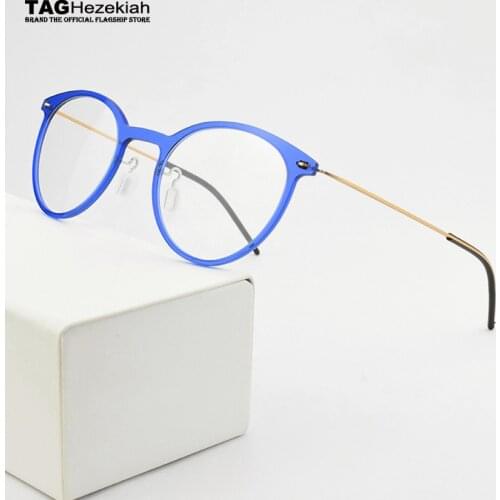 2021 Round Brand optical glasses frame women myopia prescription computer eye glasses frames for men eyeglasses spectacle 6537