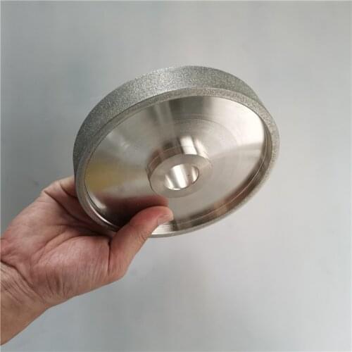 80 120 600 1000 1500 Grit Electroplated Diamond Grinding Wheel 150mm High Speed Steel For Metal Stone Chainsaw Sharpener