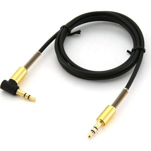Audio Cable 3.5 Mm Jack Speaker Cable Male to Male for DVD Amplifier Speakers Headphones 1m Audio Extension Cord AUX Polybag