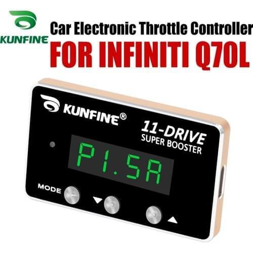 KUNFINE Car Electronic Throttle Controller Racing Accelerator Potent Booster For INFINITI Q70L Tuning Parts Accessory 11 Drive